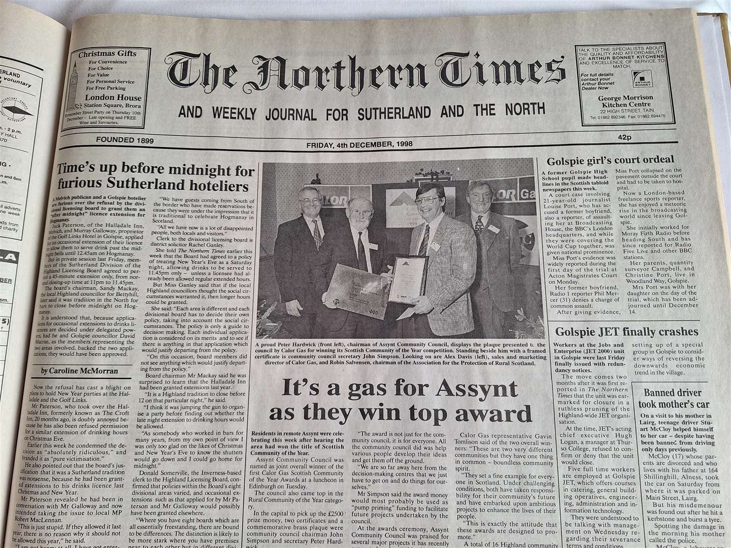 The edition of December 4, 1998.