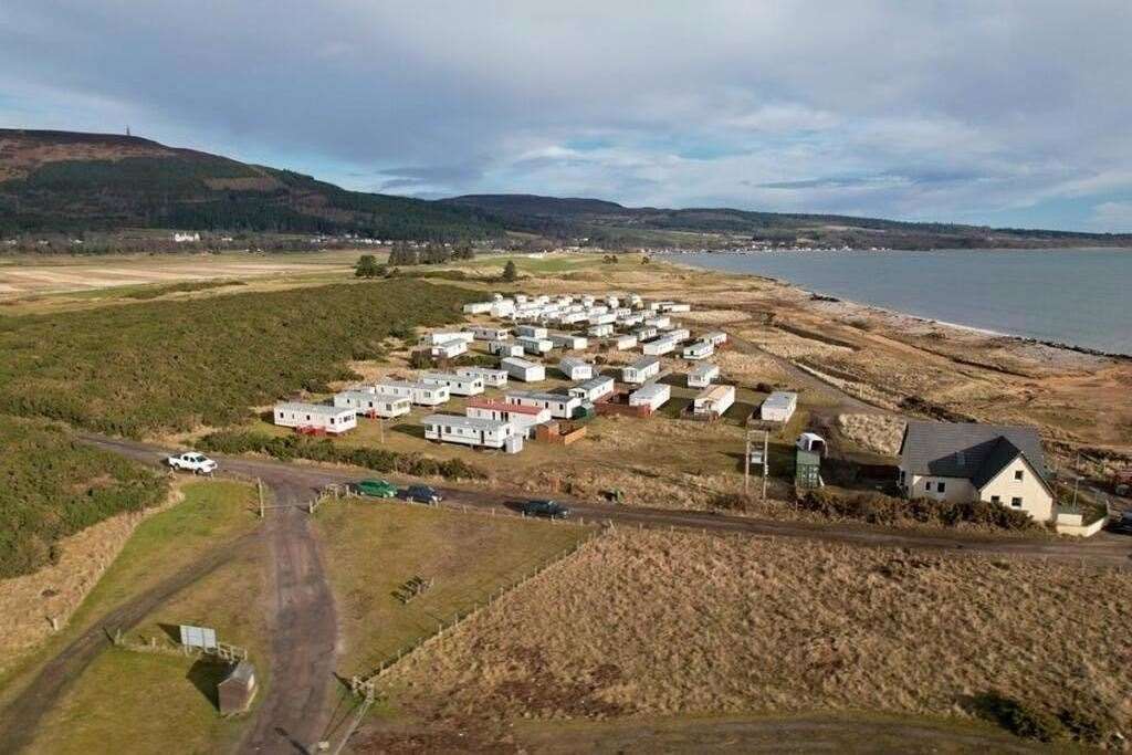 The Golden Links Caravan Park at Golspie is not currently open because the new owners do not at present have a licence.