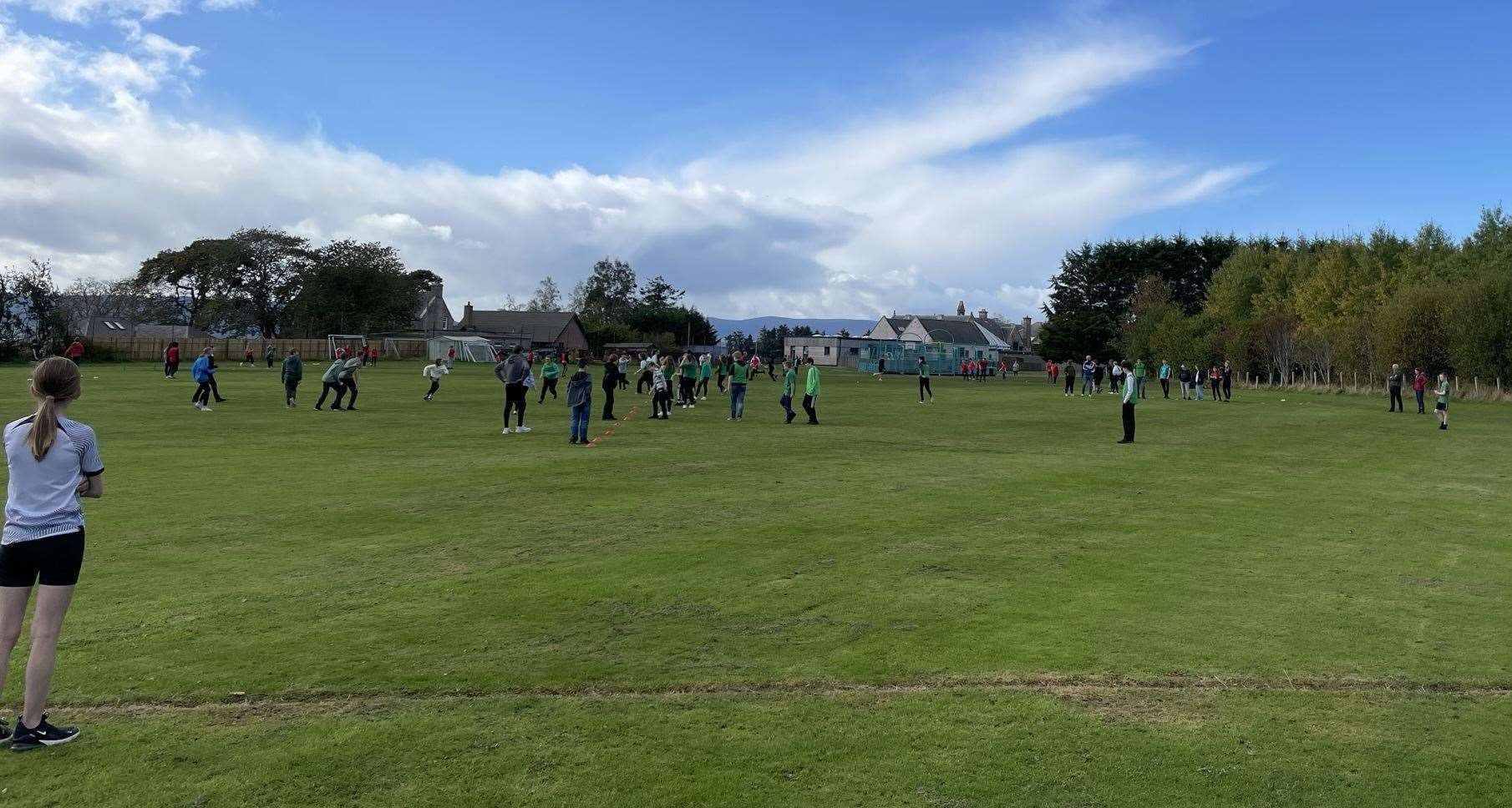 Secondary pupils from the Dornoch Firth Campus ended their term with a team building program