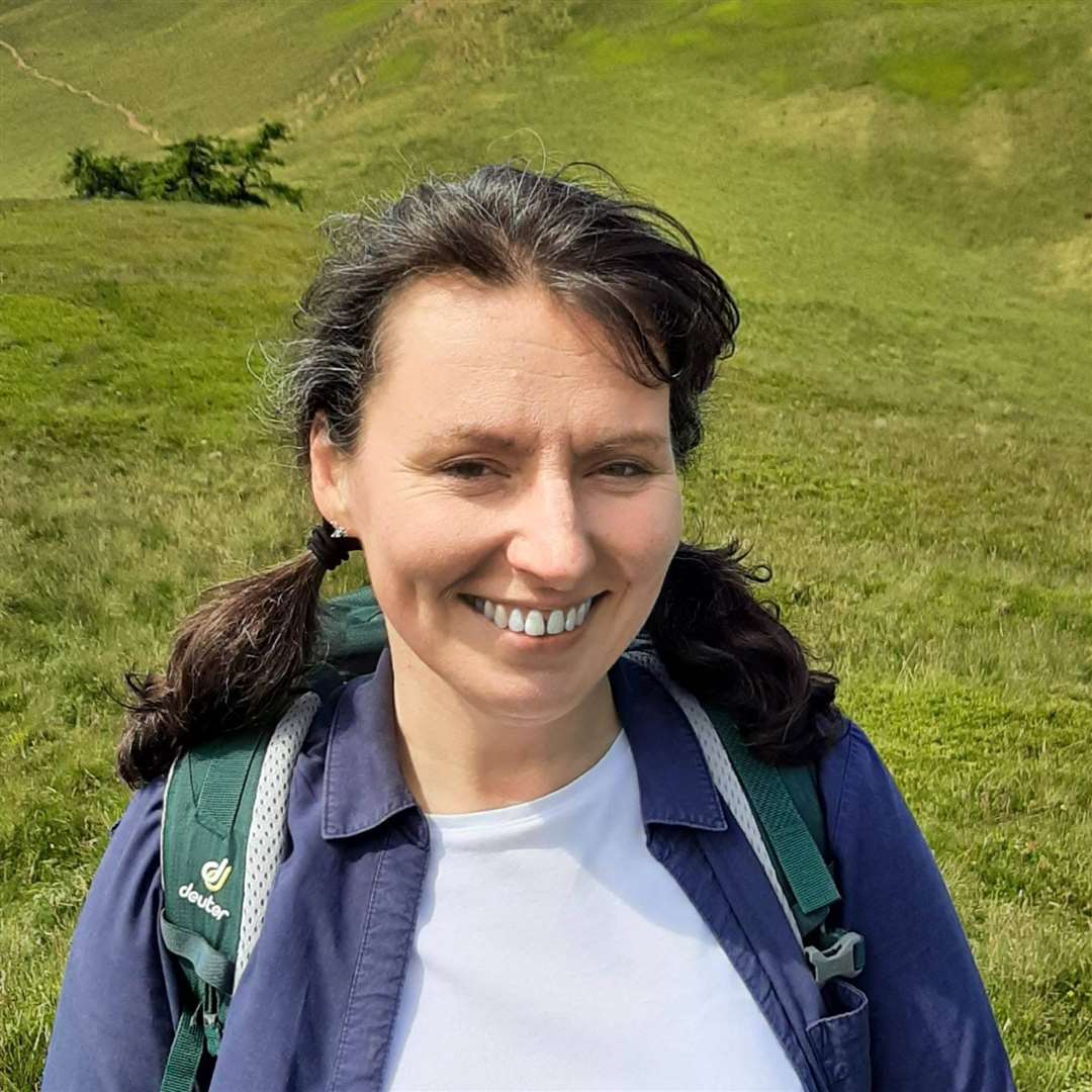 Fiona Saywell replaces outgoing geopark manager Dr Laura Hamlet .