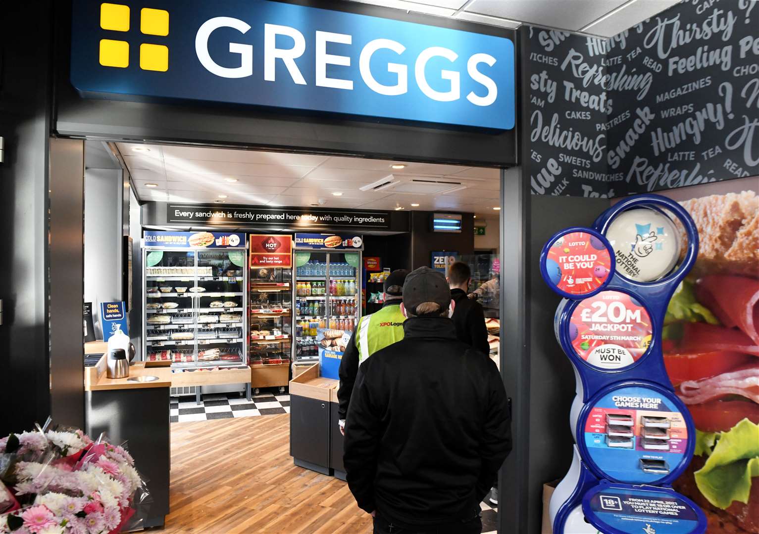 Greggs has one outlet in Inverness, inside the Esso petrol station on Longman Road. Picture: James Mackenzie.