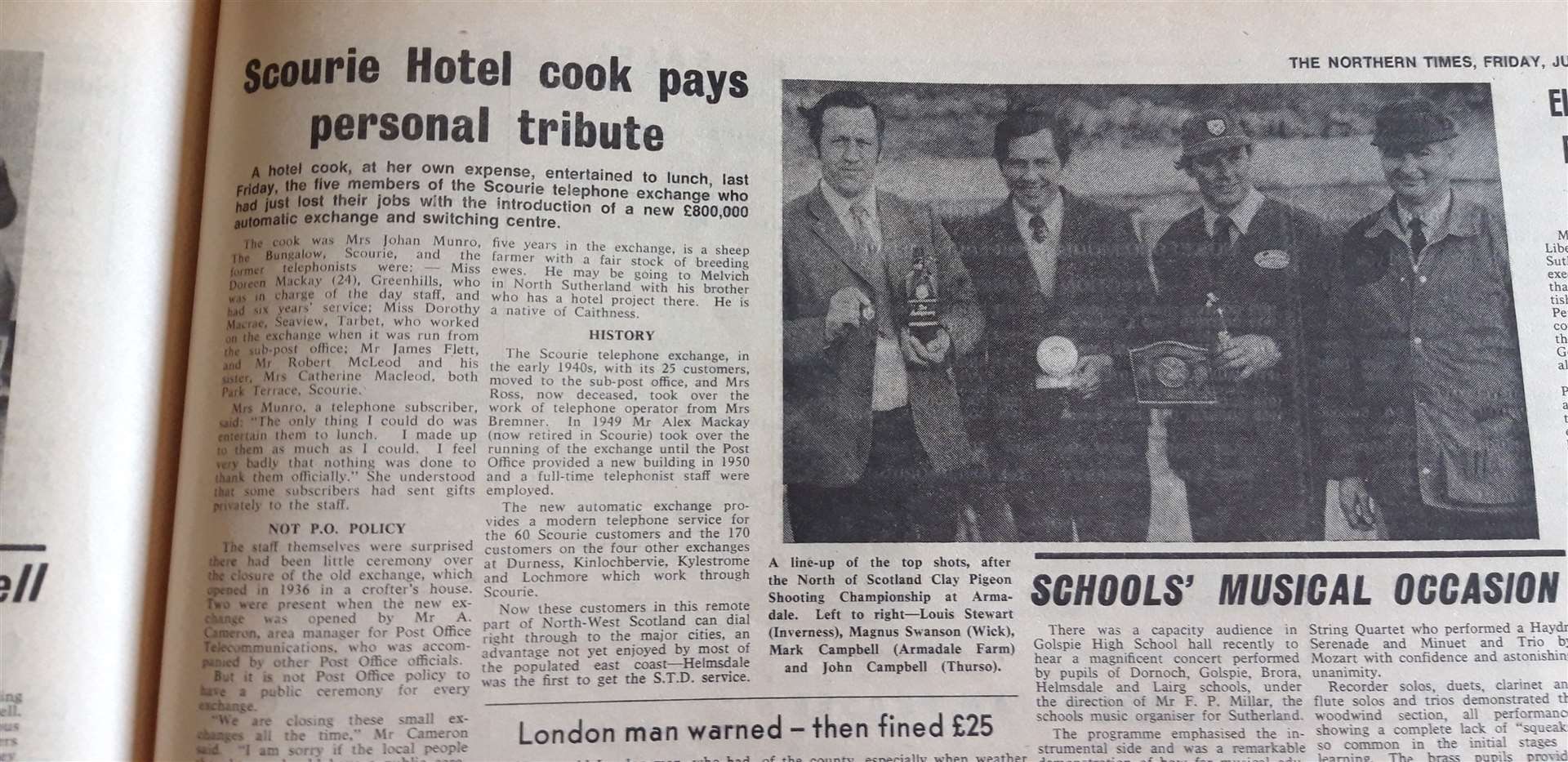 The June 2, 1973 edition of the Northern Times.