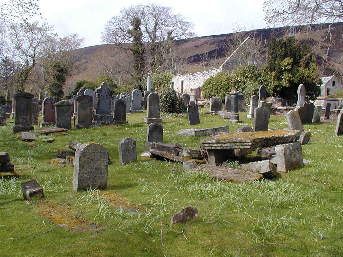 Clyne Heritage Society has been looking after Clynekirkton cemetery for the last 20 years.