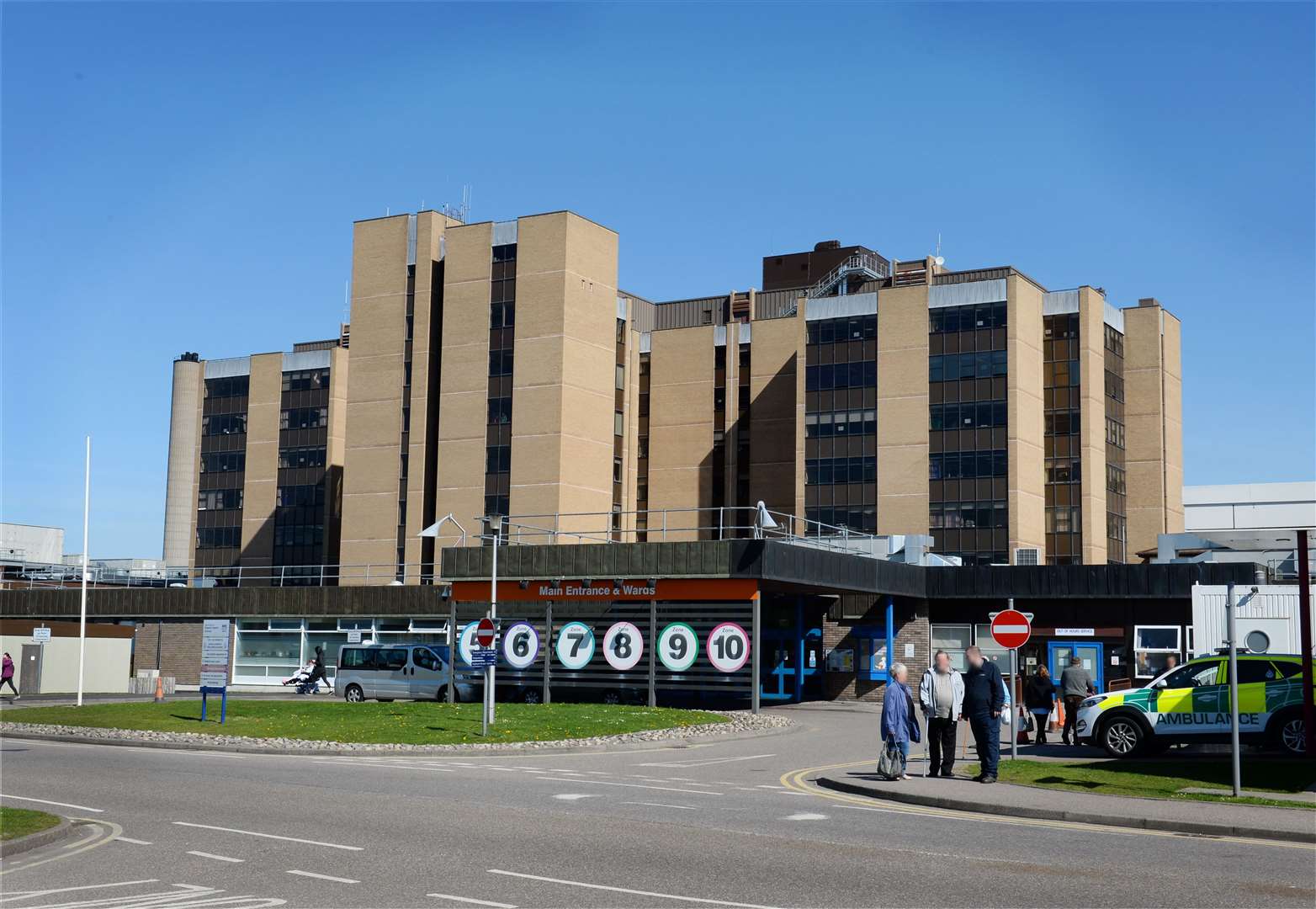 Raigmore Hospital Locator ... Photo: Gary Anthony.  Image no ..