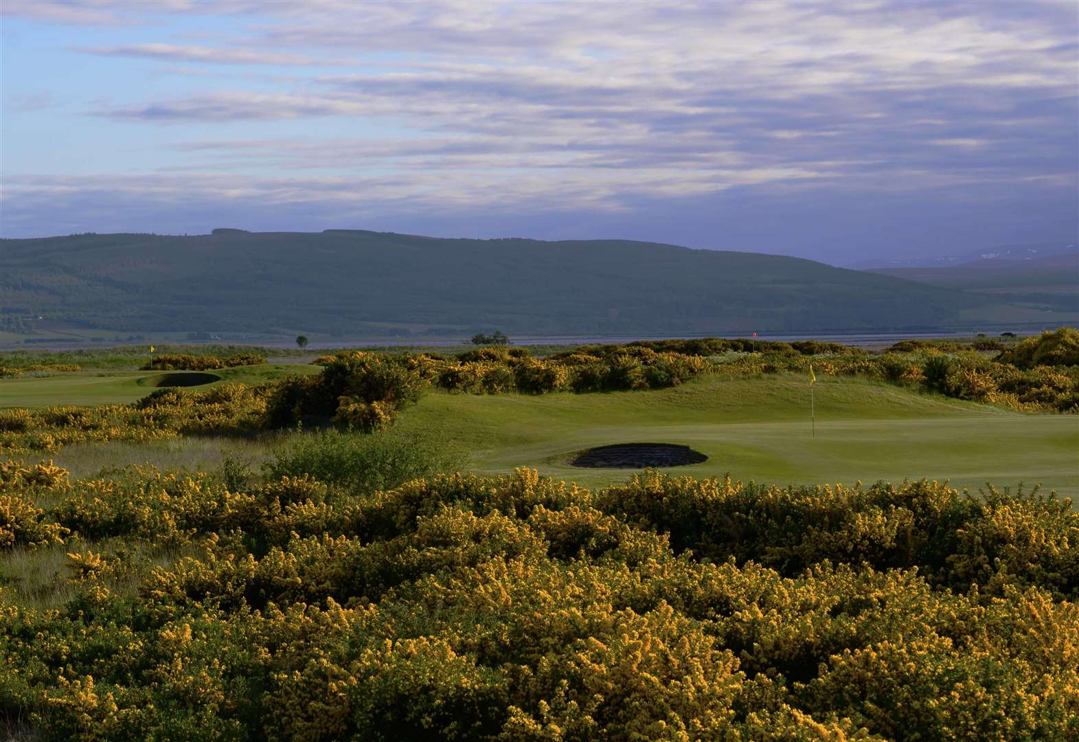 Visitors can still book tee times for the Struie course.