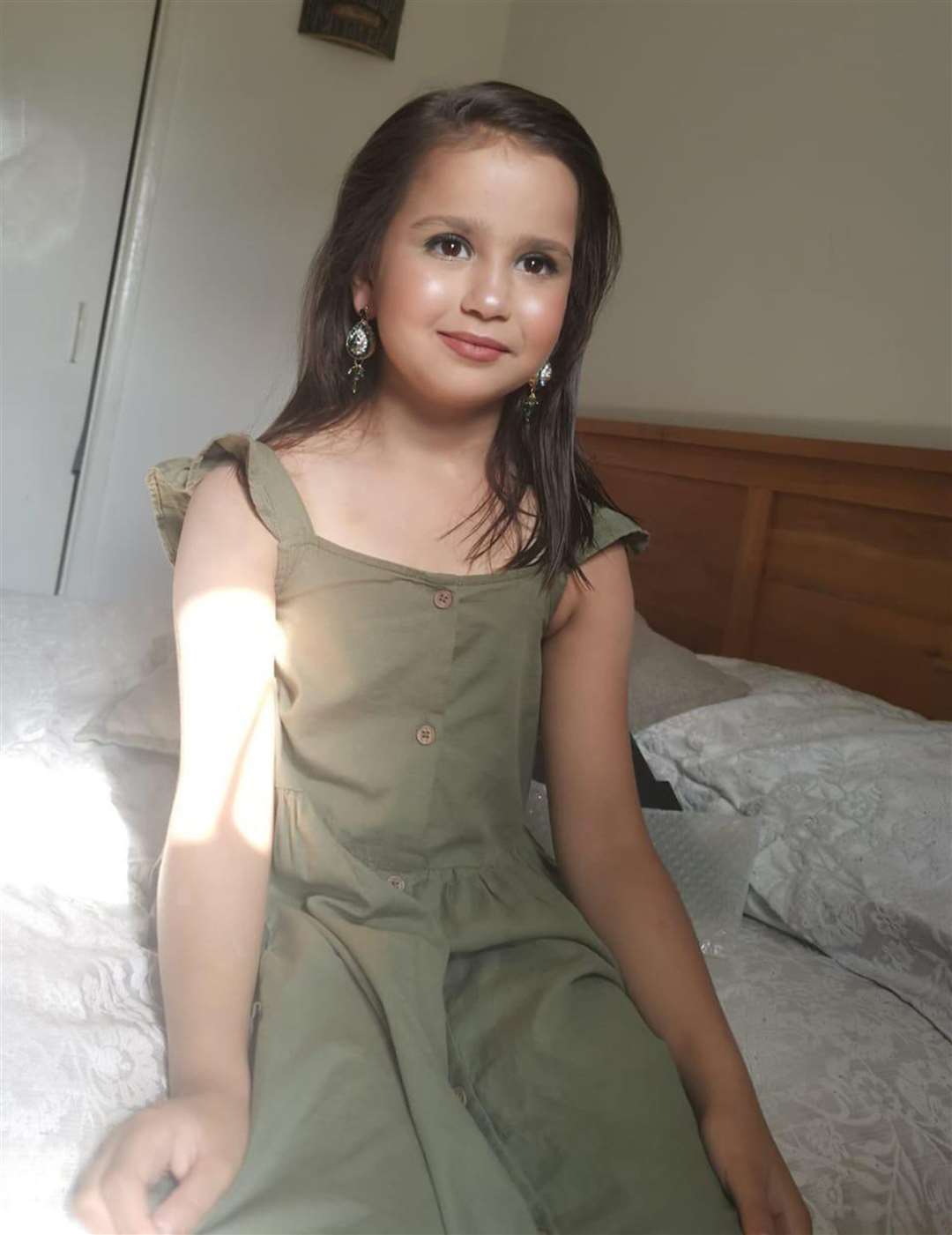 Ten-year-old Sara was found with multiple injuries at a home in Woking, Surrey, in August (Surrey Police/PA)