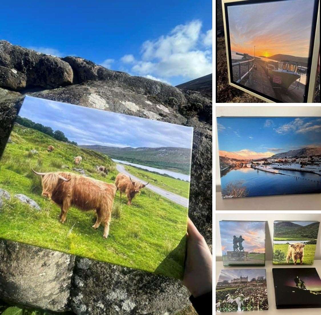 During Covid Kelly used the time as an opportunity to launch her long overdue website, and also found a new love for photography which led to her stocking a wide range of coasters, mugs and canvases featuring her own local images.