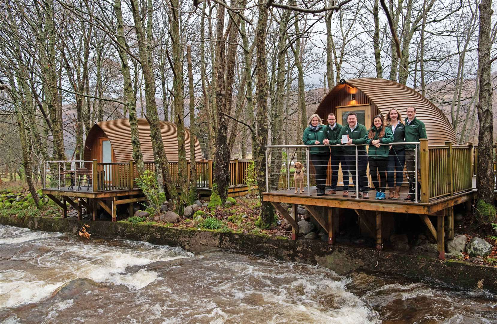 The family-run venture Woodlands Glencoe landed the accolade of UK Small Business of the Year in the annual Celebrating Small Business Awards run by the FSB.