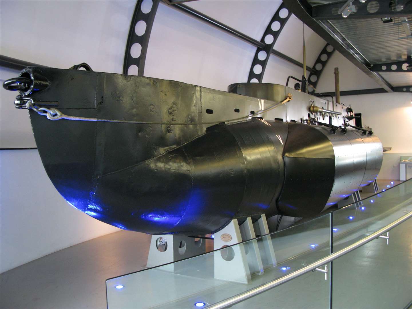 The X24 World War II midget submarine on display at the Royal Navy Submarine Museum, Gosport, Hampshire. Picture: Creativecommons/Wikimedia Commons