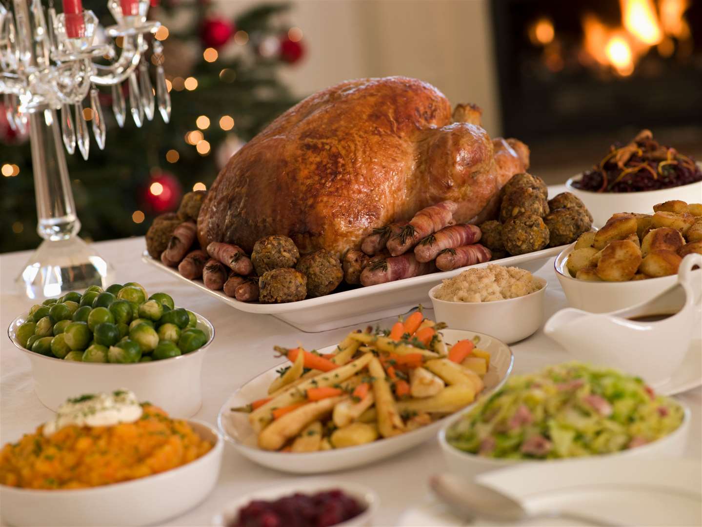 A traditional Christmas dinner is on offer from the Kyle of Sutherland Development Trust Christmas larders.