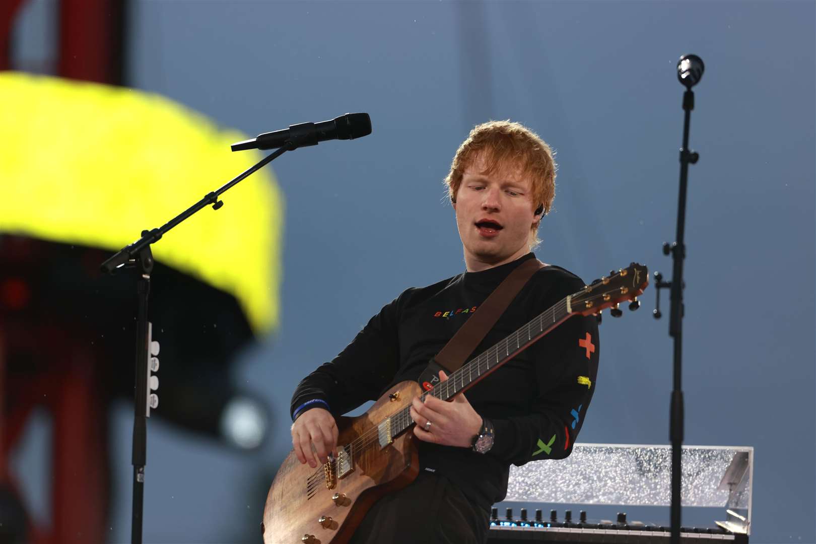 Ed Sheeran fans are expected to flock to Cardiff (PA)