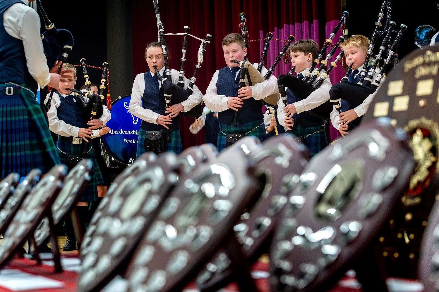 School pupils will take centre stage at national pipe band event after a two-year absence.