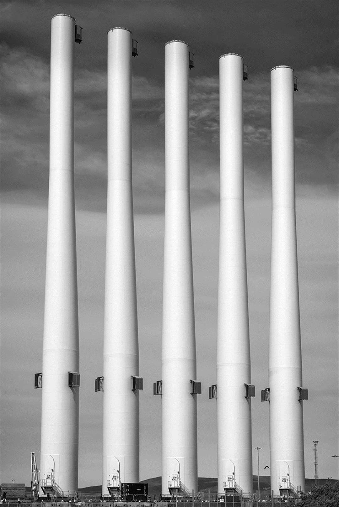 Turbine Towers by Martin Ross.