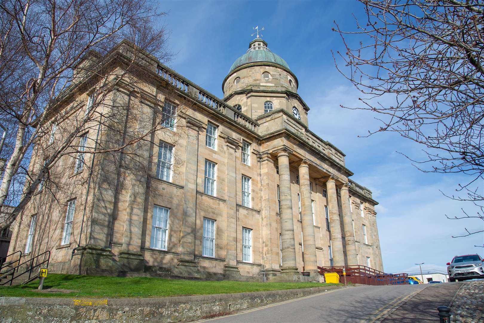 Some medical students will complete placements in Elgin. Picture: Daniel Forsyth
