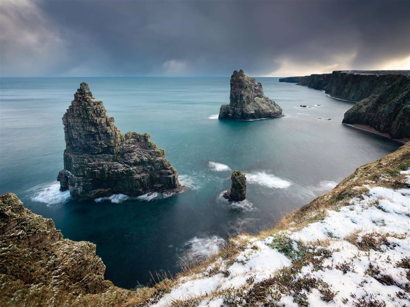 Duncansby Stacks which lie close to Sannick beach. Andrew Simpson has been doing a photographic project around the north coast. Picture: Andrew Simpson