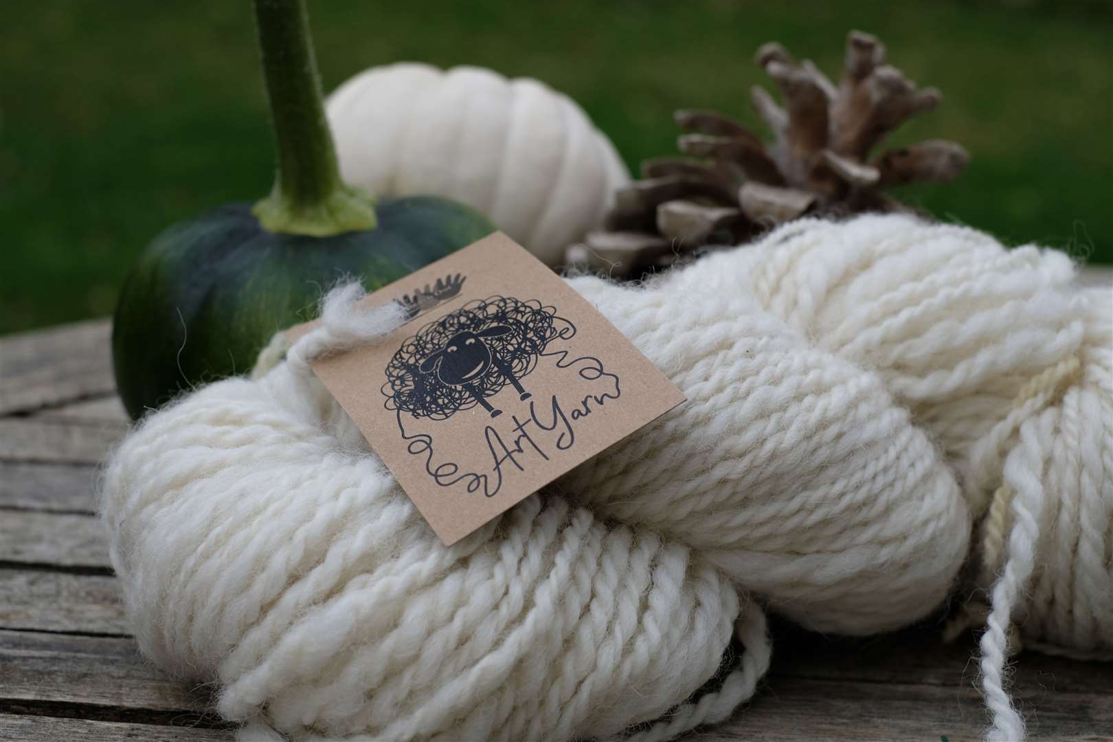 Highland produced wool from Loch Ness Knitting.