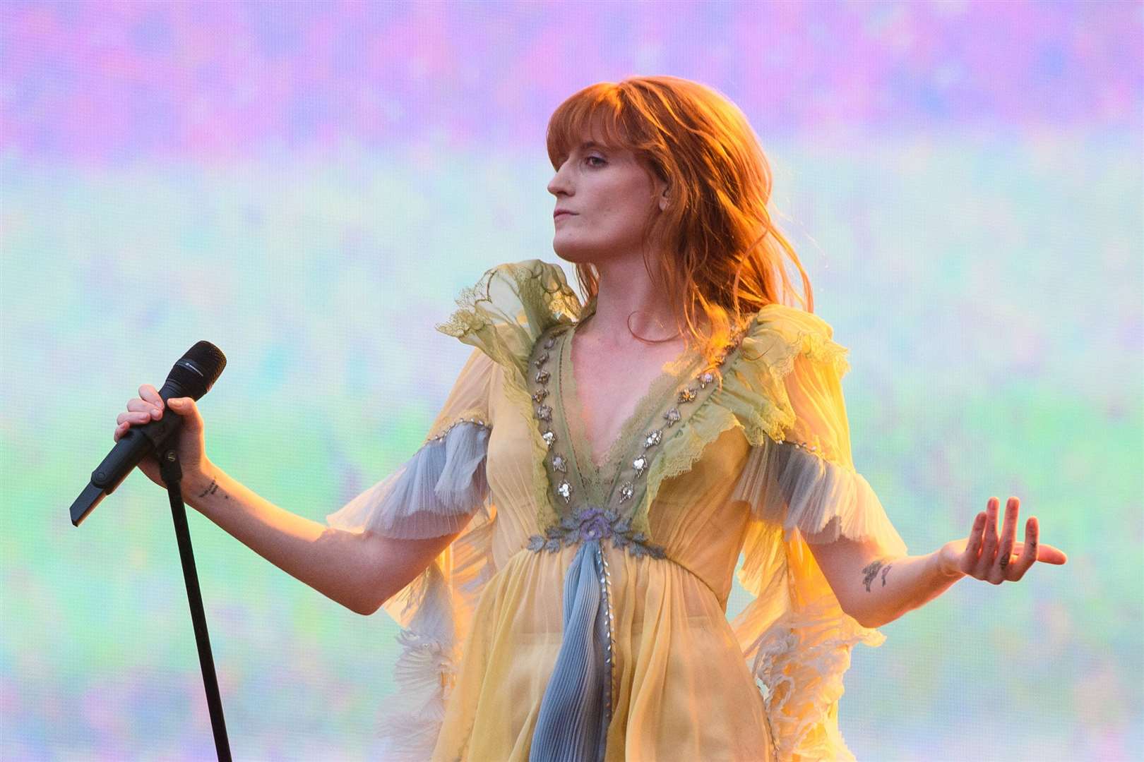 Florence Welch of Florence And The Machine (Matt Crossick/PA)