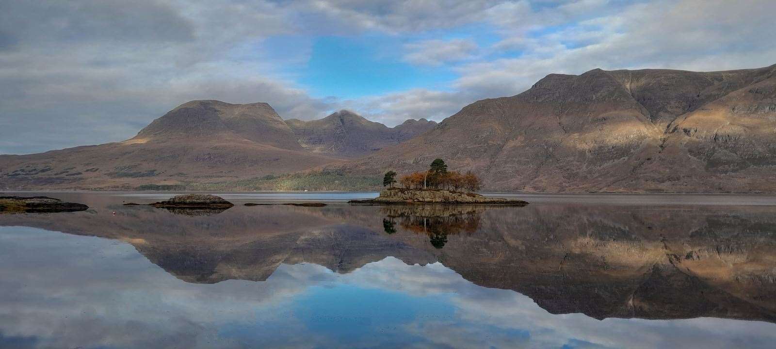 Jan Charge, Culrain, came second in the colour class with Mountain High, a beautifully peaceful shot of Loch Torridon