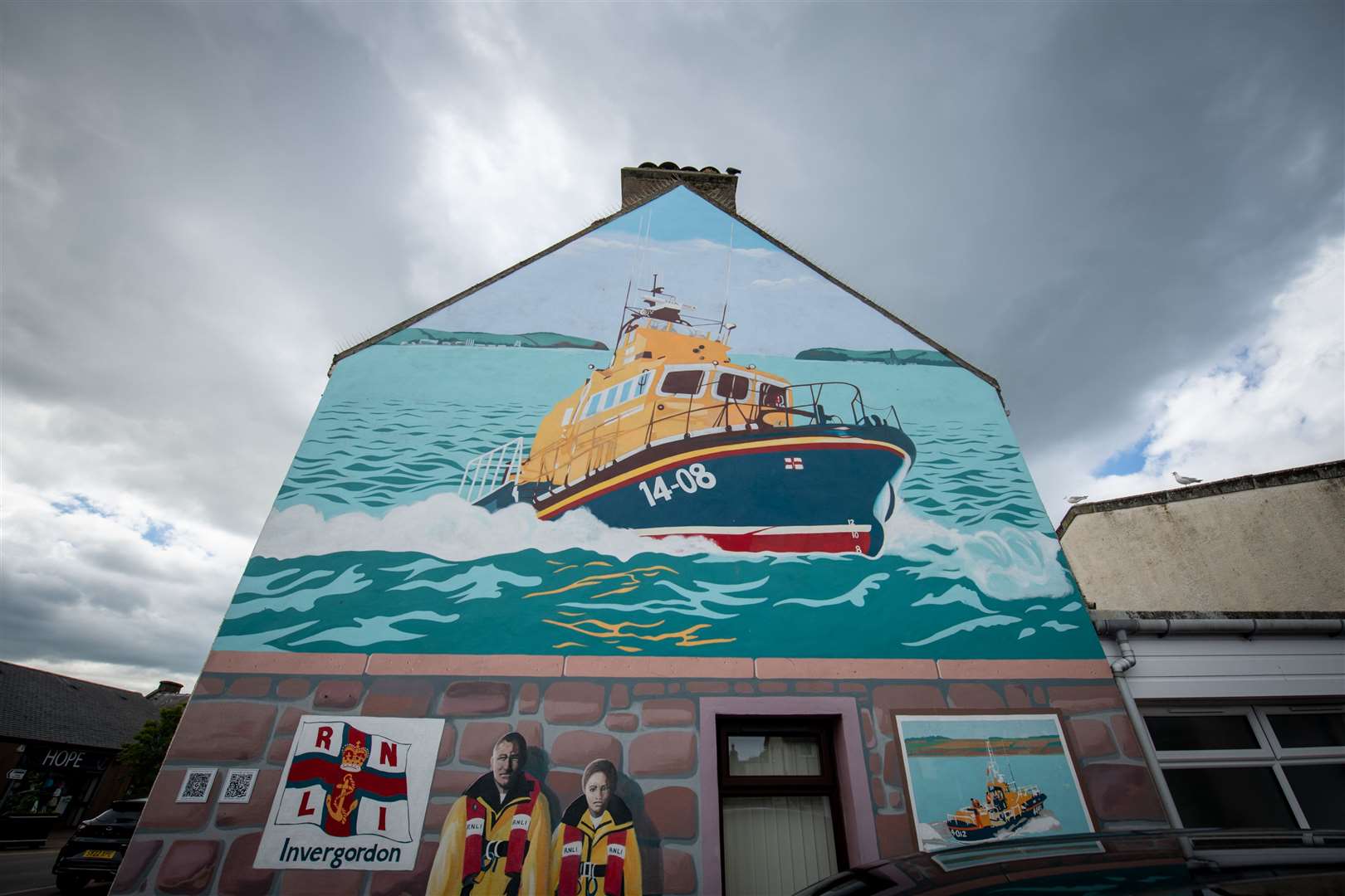 The town is fiercely proud of its RNLI lifeboat.