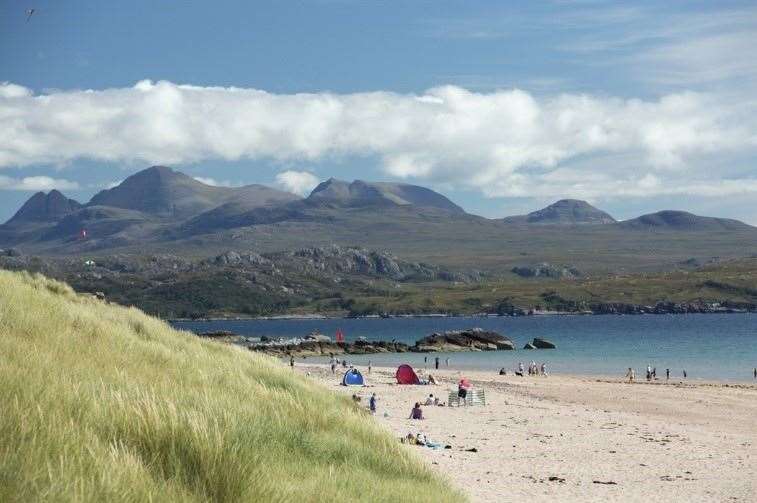 Big Sand, Gairloch has been named as Scotland's best beach.