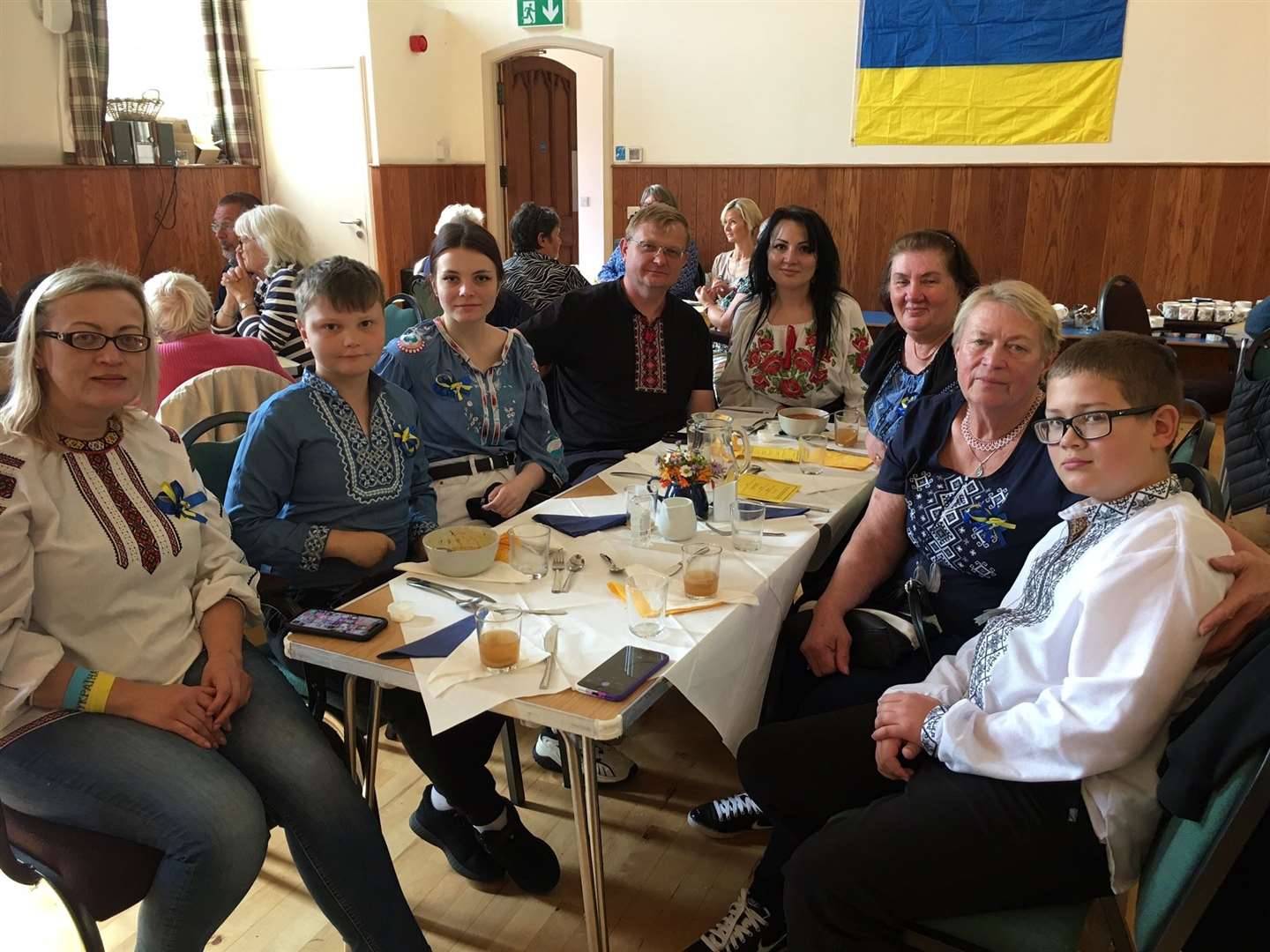 Nearly £1,000 was raised with all proceeds being donated to a Church of Scotland link church in Hungary where Ukrainian refuges are safe from the war.