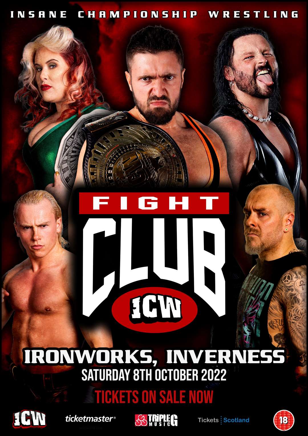 Fight Club for over-18s on Saturday evening at the Ironworks.