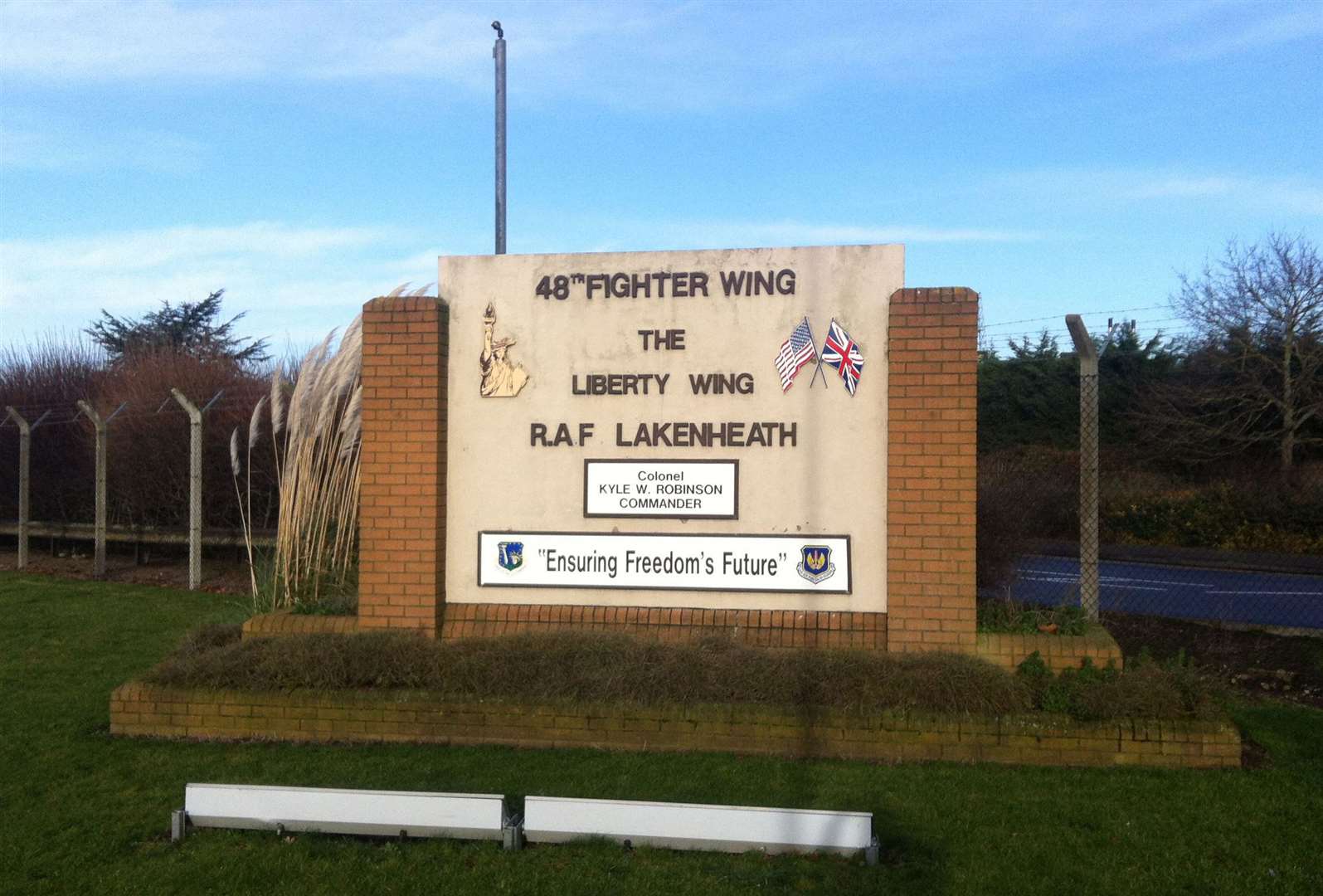 Hayes works as an Airman at RAF Lakenheath in Norfolk (Emma Sword/PA)