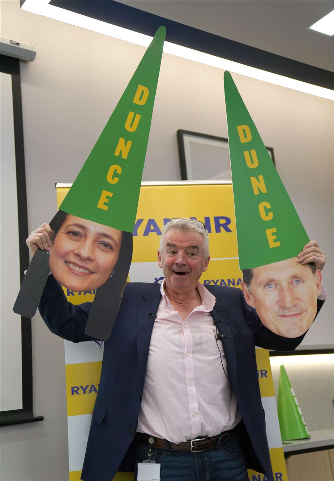 Ryanair chief executive Michael O’Leary described himself as a ‘loudmouth’ (Brian Lawless/PA)