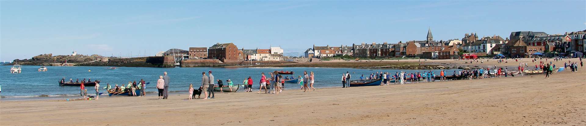 The rowing regatta at North Berwick is well-established. Picture: David Richardson