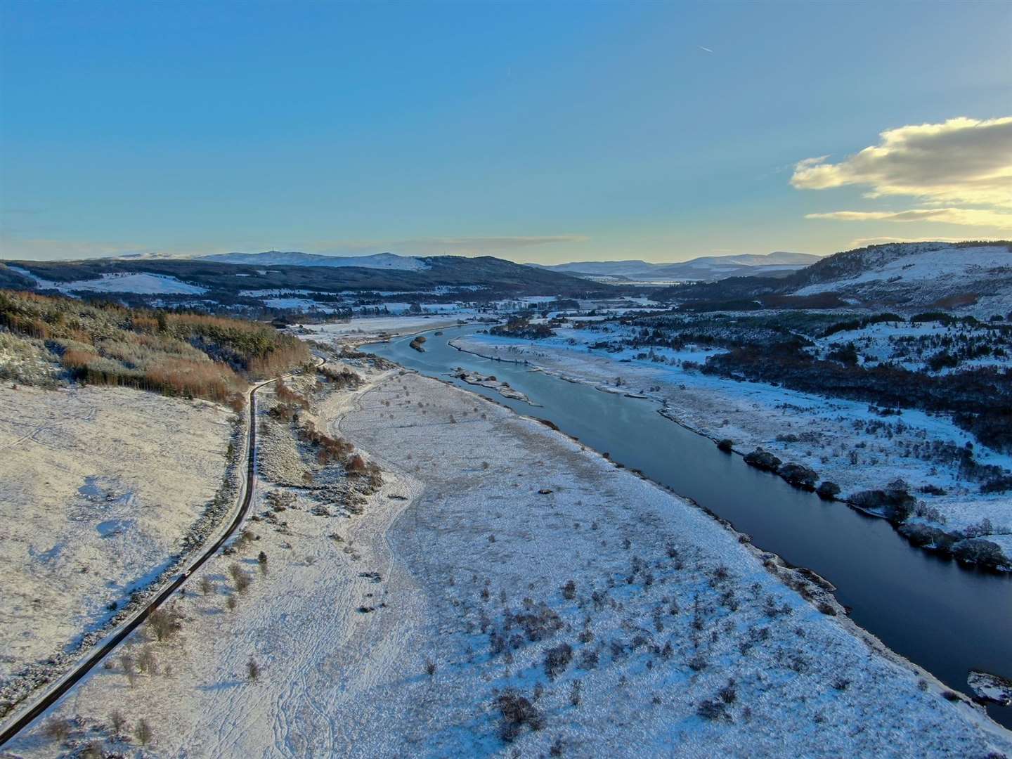 Looking up and down the Kyle of Sutherland. Photo: Alan West