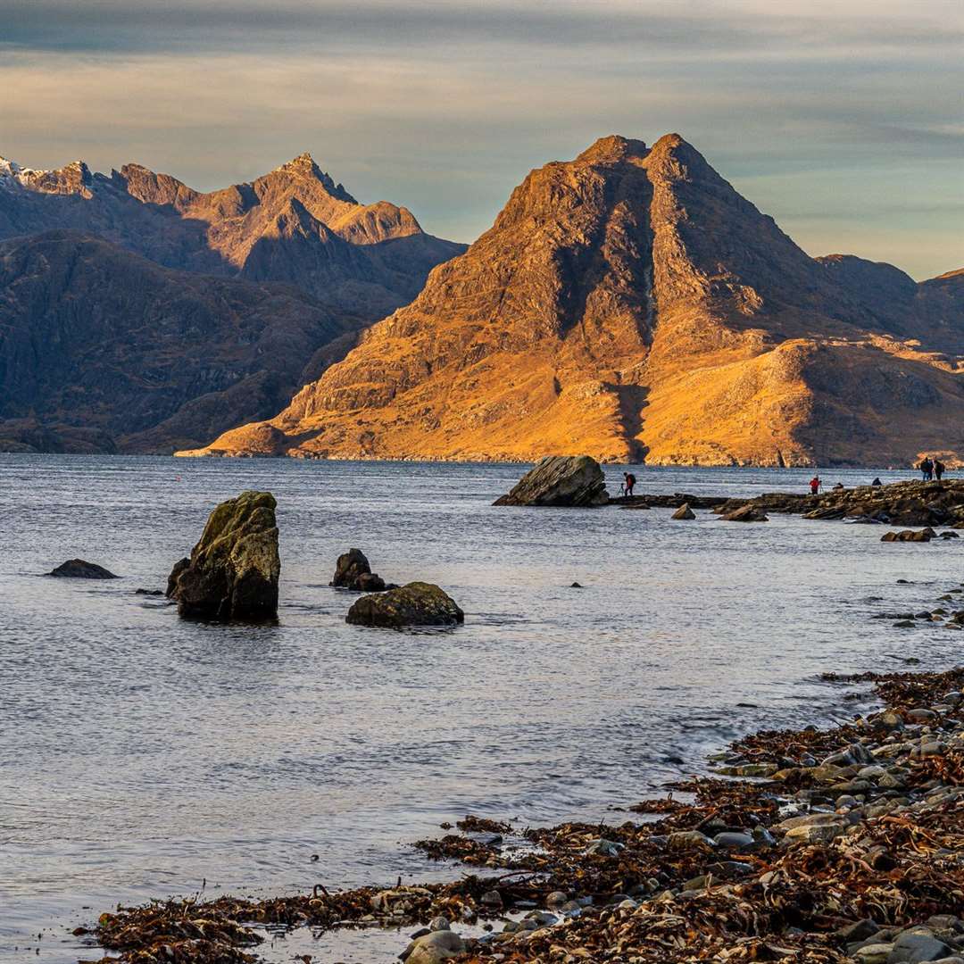 Elgol Evening by Andy Kirby came fourth in the colour section.