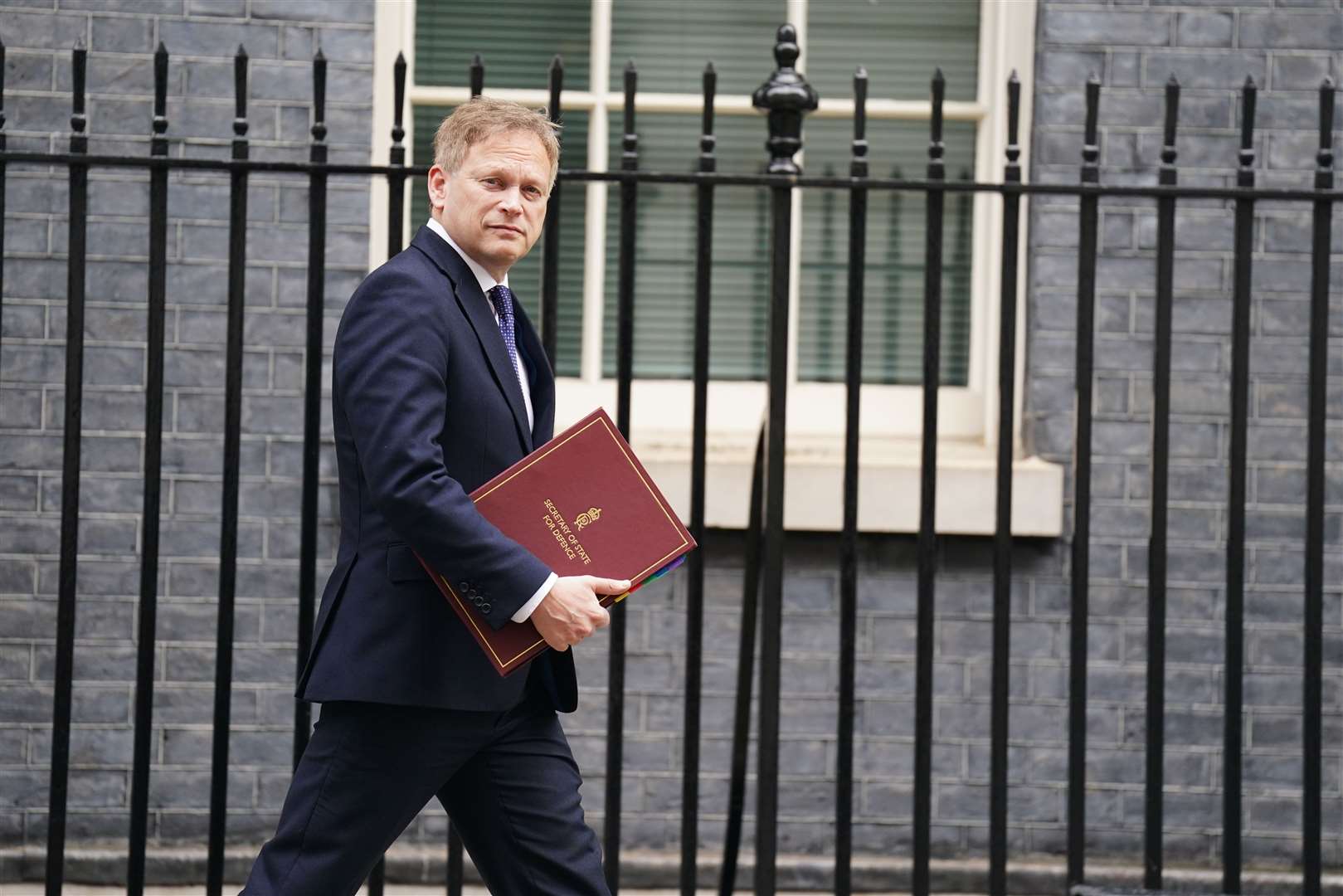 As transport secretary Mr Shapps introduced rail reforms (James Manning/PA)