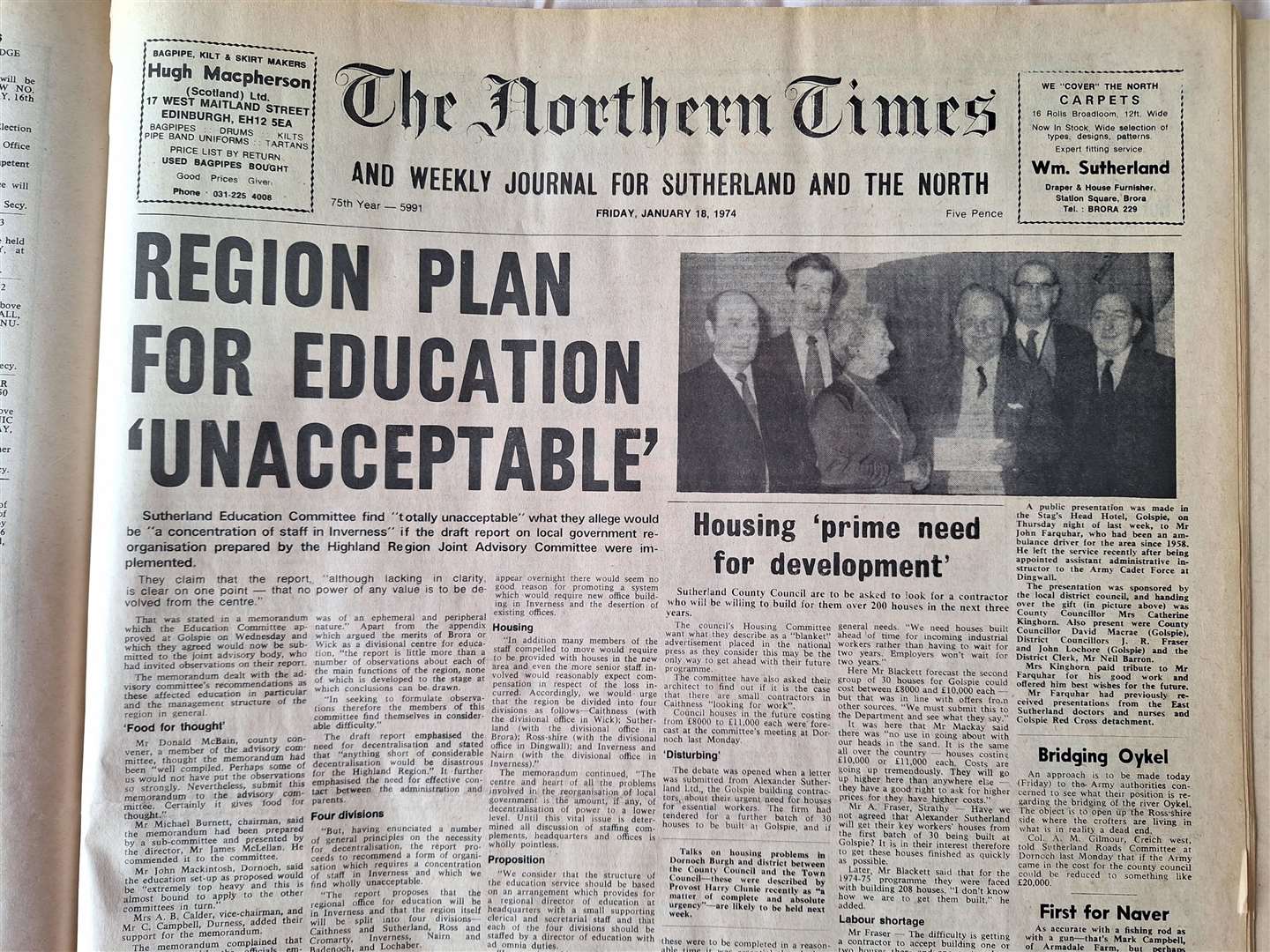 The edition of January 25, 1974.