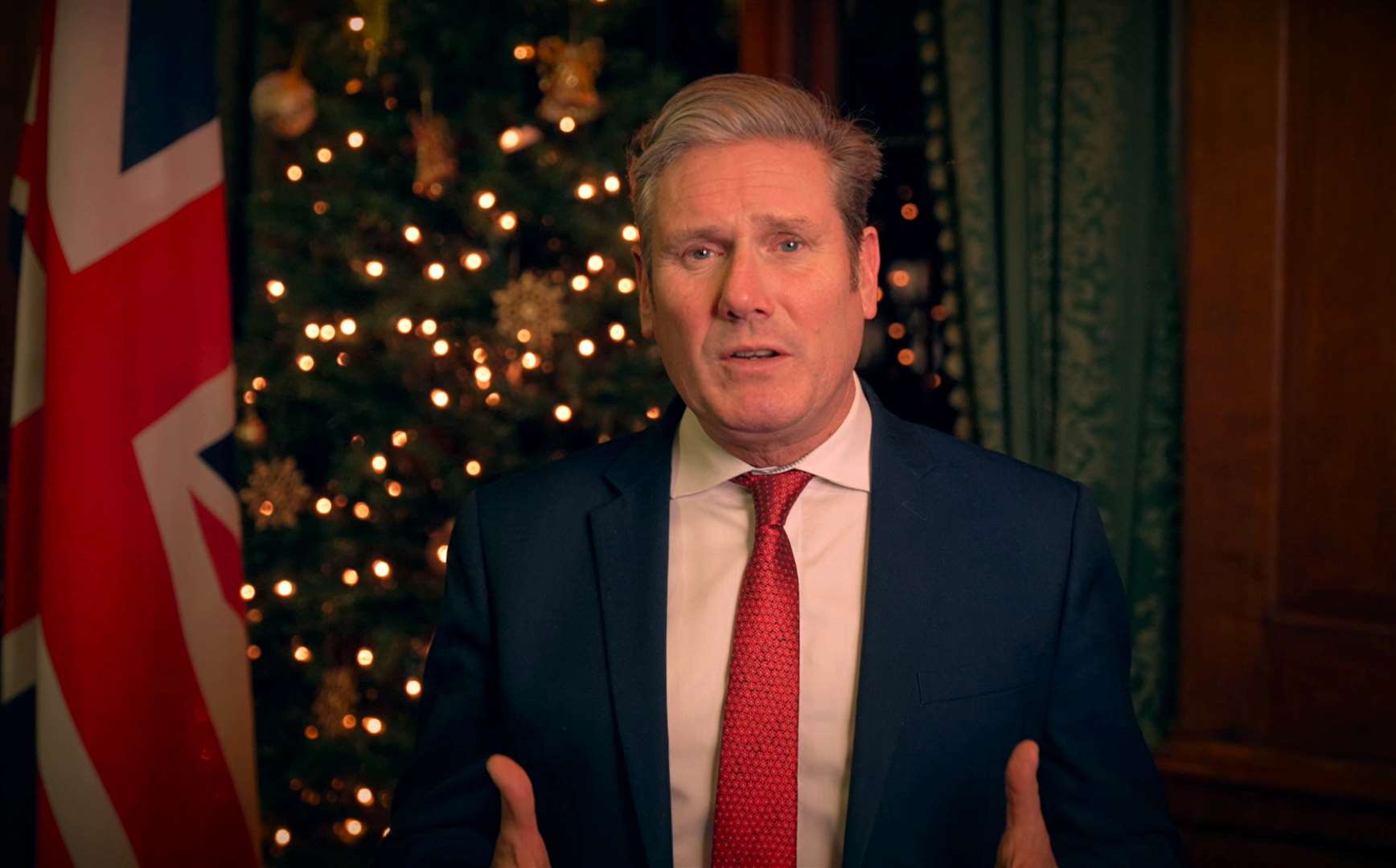 Labour leader Sir Keir Starmer has shared his festive traditions (Labour Party/PA)
