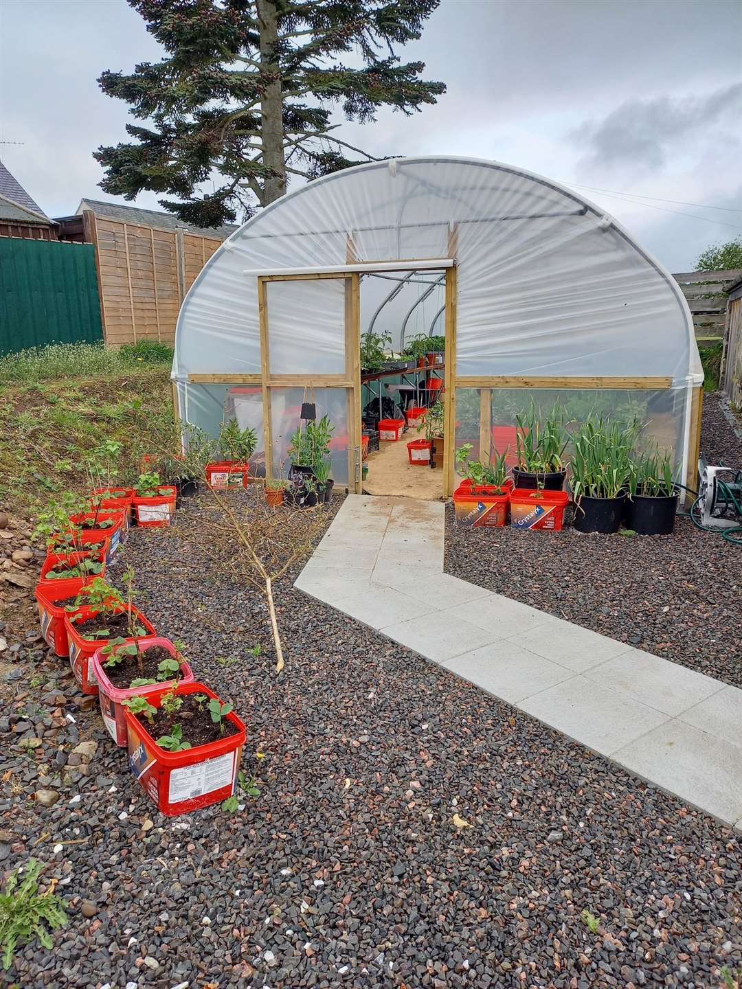 The Kyle of Sutherland Development Trust already has a polytunnel, but is now set to develop a community kitchen garden.