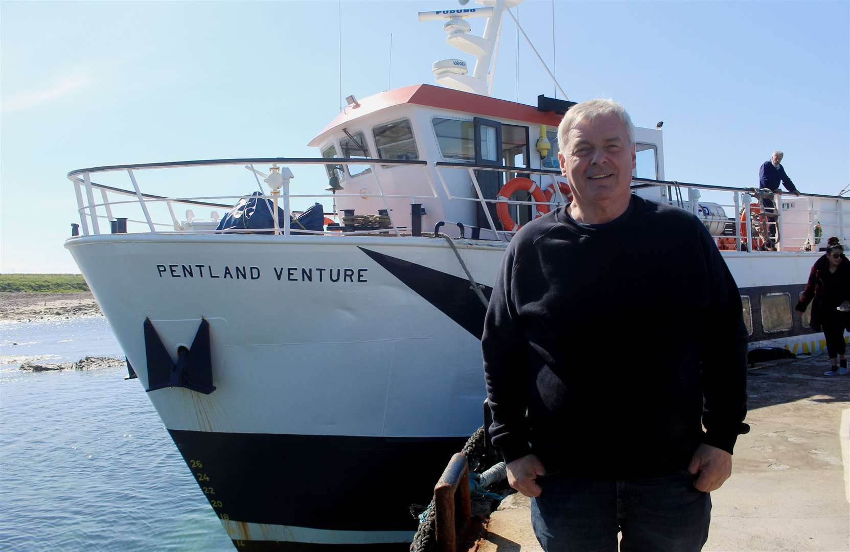Pentland Venture skipper William Bremner has had hundreds of killer whale sightings. Picture: Alan Hendry
