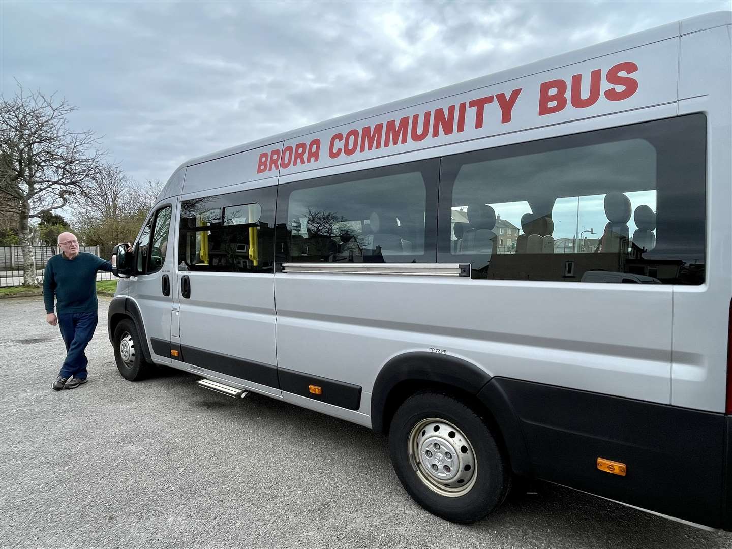 Brora Community Enterprises purchased its minibus using funds from SSE through their Gordonbush Wind Farm community benefit fund.
