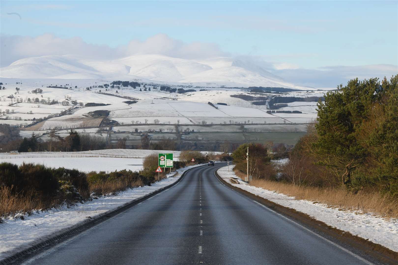 A lot of the debate has focussed on the timetable for A9 dualling between Inverness and Perth. Safety campaigners are also looking for improvements in Ross-shire and further north. Picture: James Mackenzie.