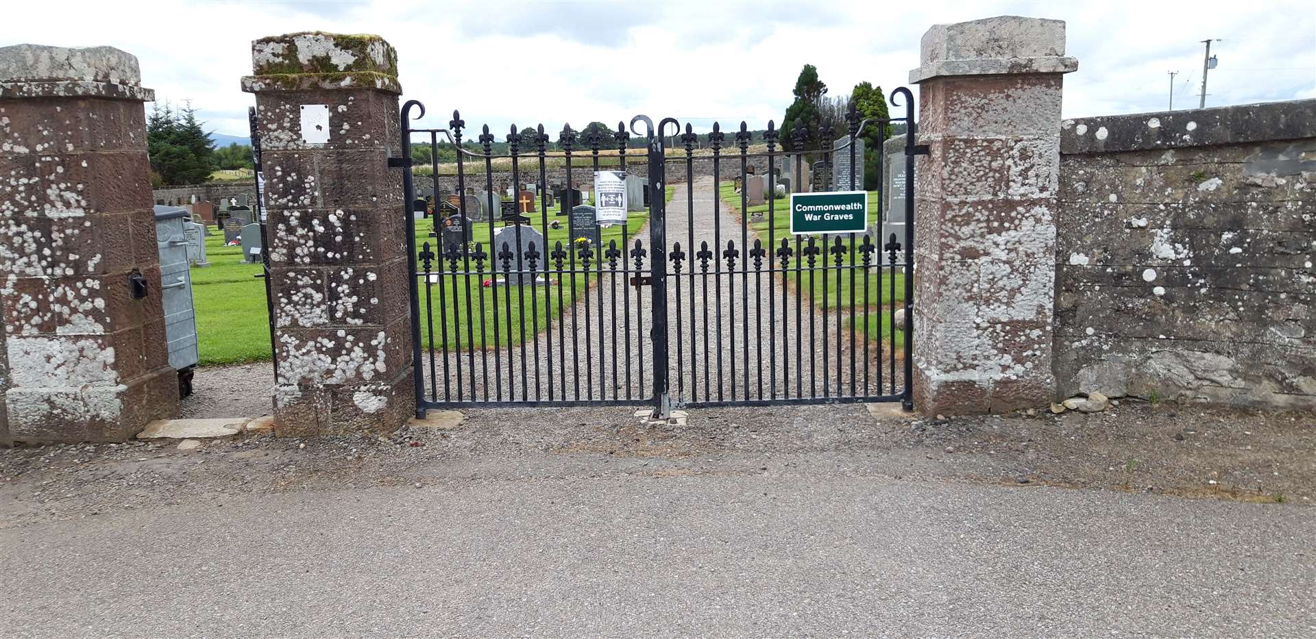 Proncynain Cemetery at Dornoch has 562 lairs of which 510 are full.