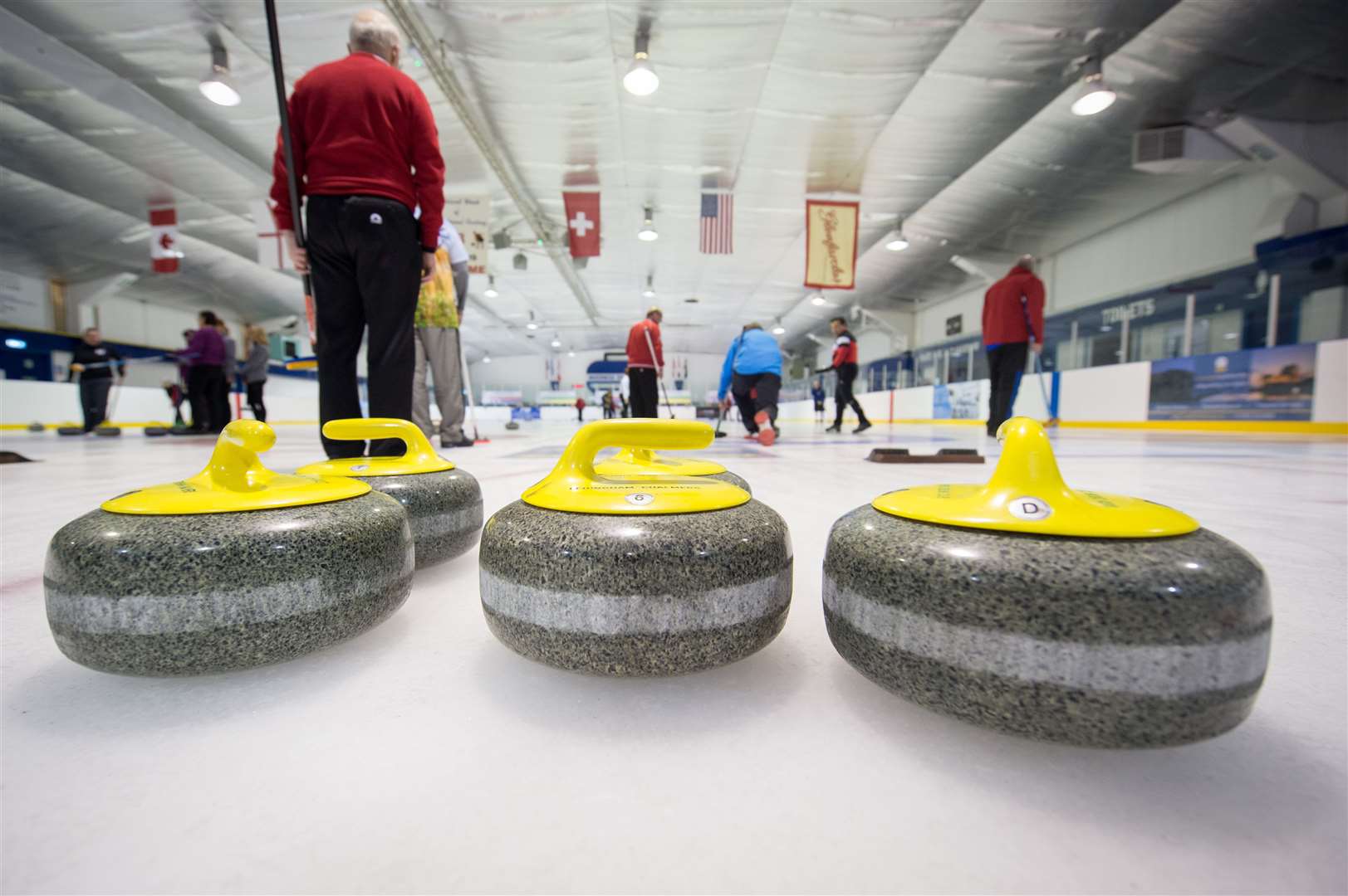 The 53rd Annual Week of International Curling at the Inverness Ice Centre....Picture: Callum Mackay. Image No. 043400.