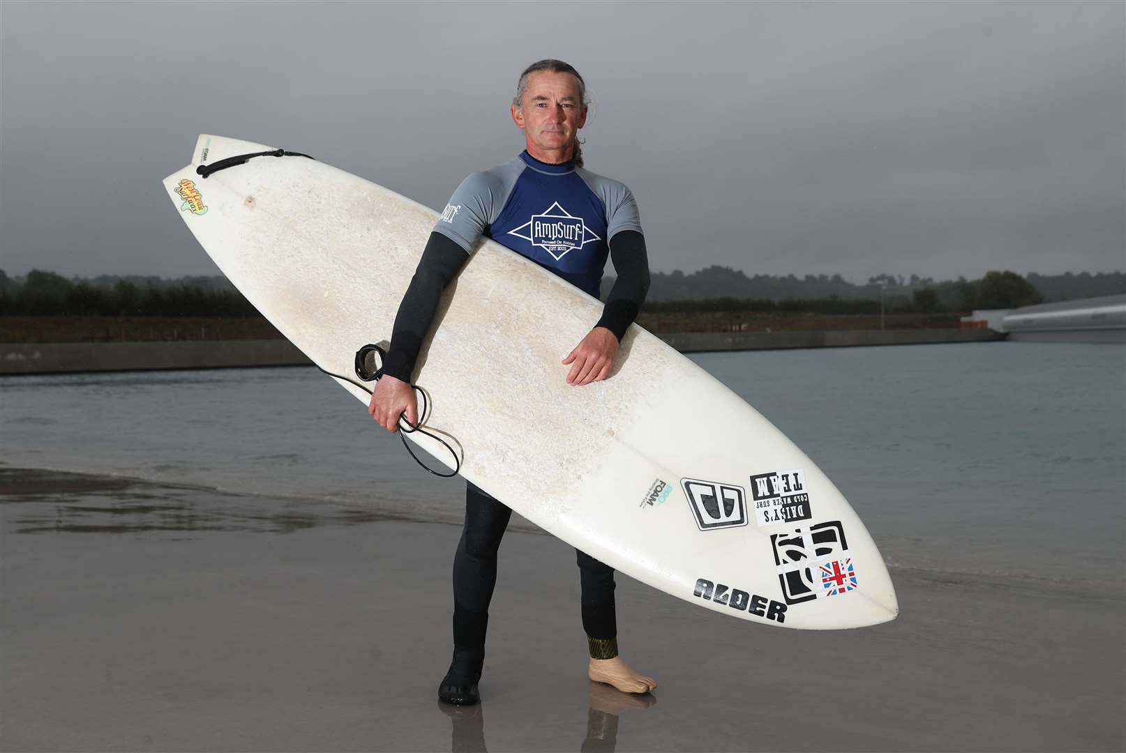 Pegleg Bennett will be taking part in the 2020 English Adaptive Surfing Open on Saturday (Andrew Matthews/PA)