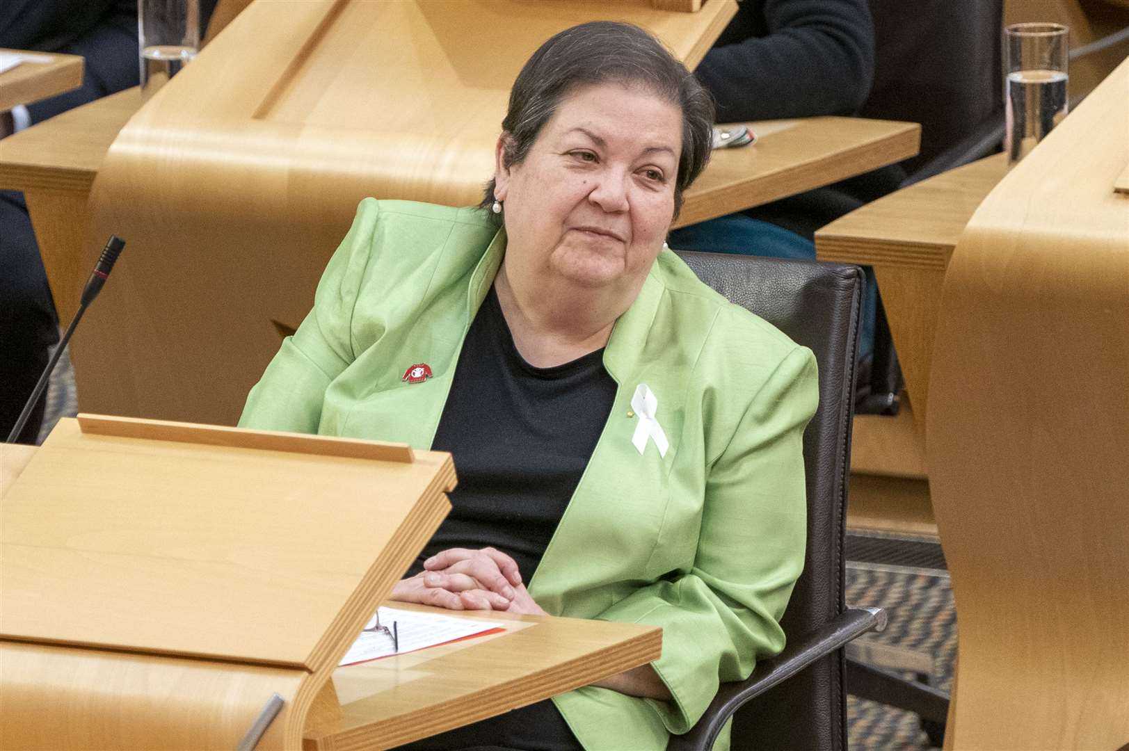 Labour’s Dame Jackie Baillie said ‘shuffling the SNP deckchairs will make no difference’ (PA)