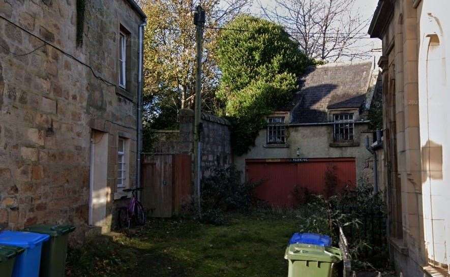 'Old House' is situated off the street on Market Street in Tain. Photo: Google Street View