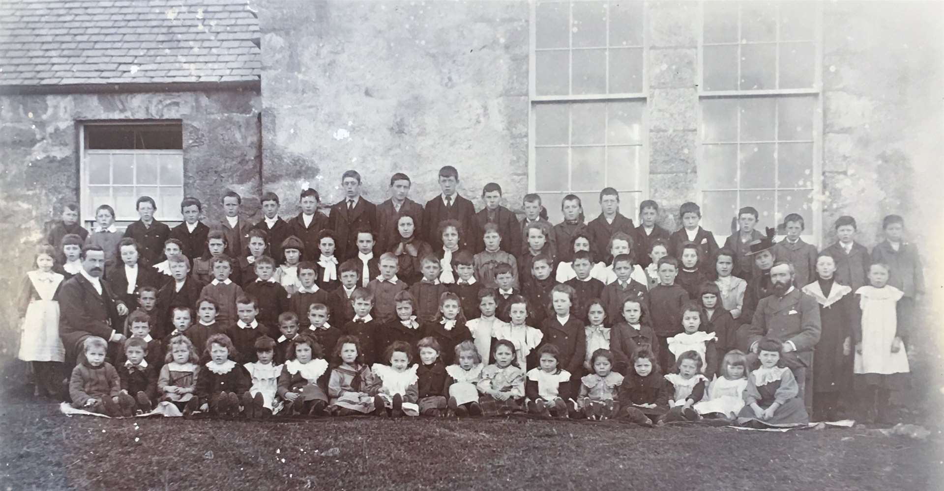 Clyne School photograph, undated. Pic: Highland Archive Centre