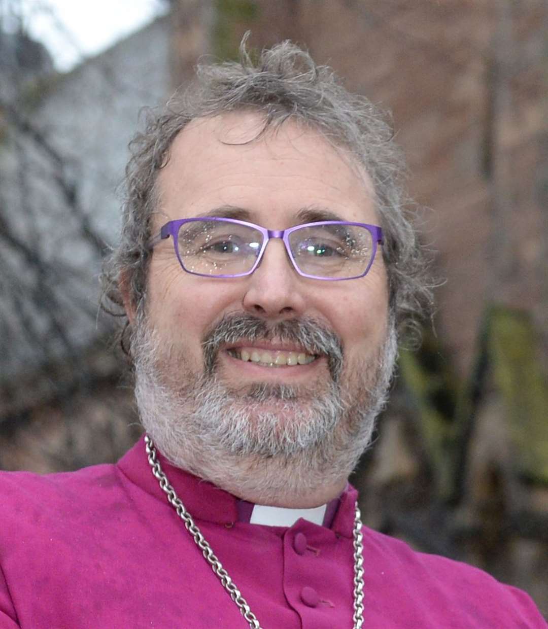 Bishop Mark Strange at Inverness Cathedral..Picture: Andrew Smith. Image no: 027857.