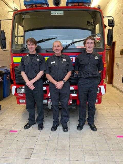Tongue Fire Station crew.