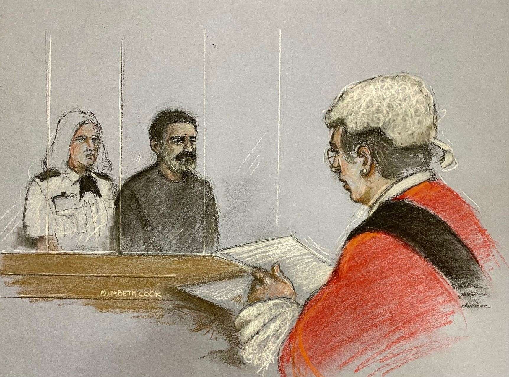 Timothy Schofield in court (Elizabeth Cook/PA)