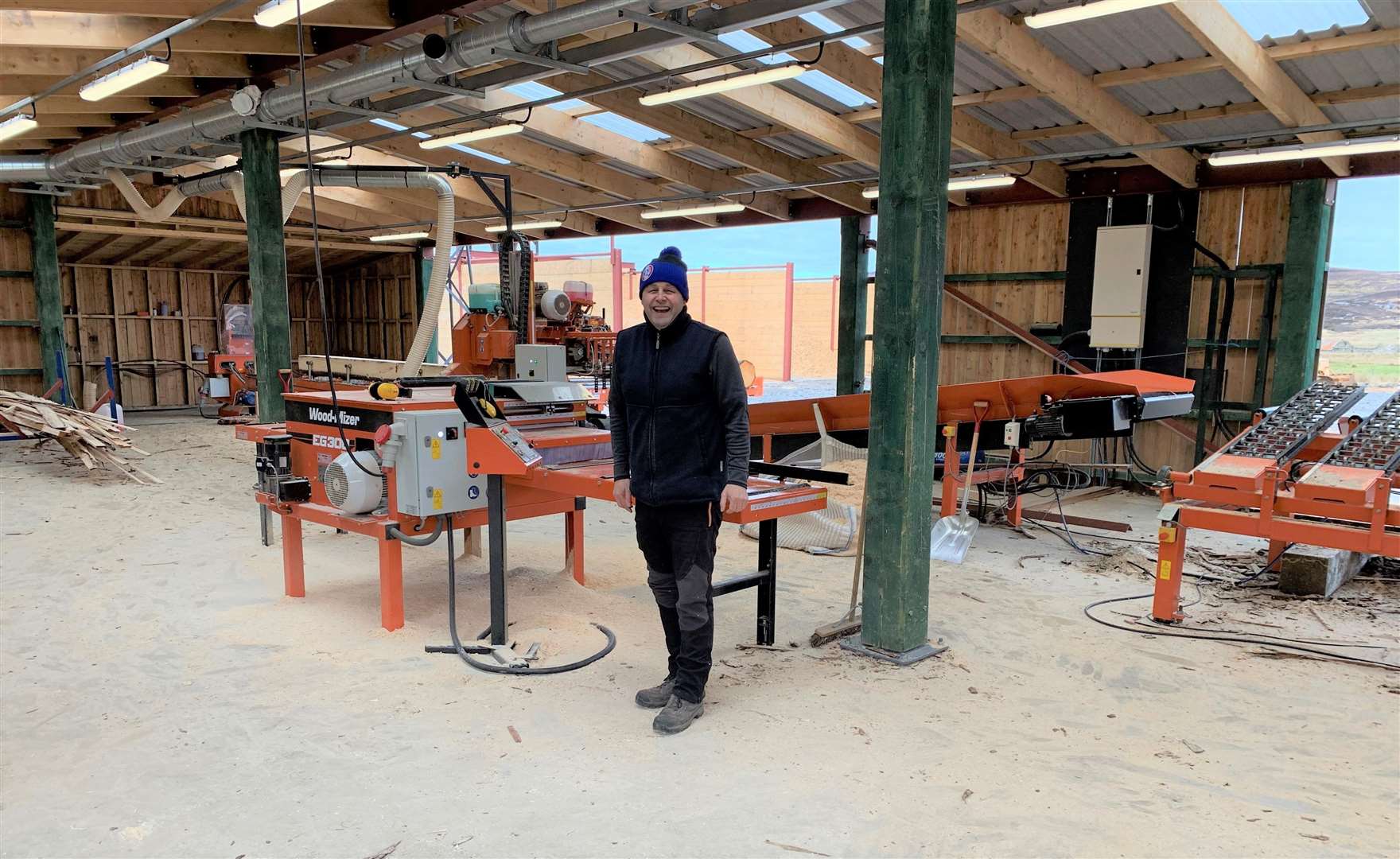 Sawmill owner Malcolm Morrison has brought in expert advice to ensure the saegy of his workforce.