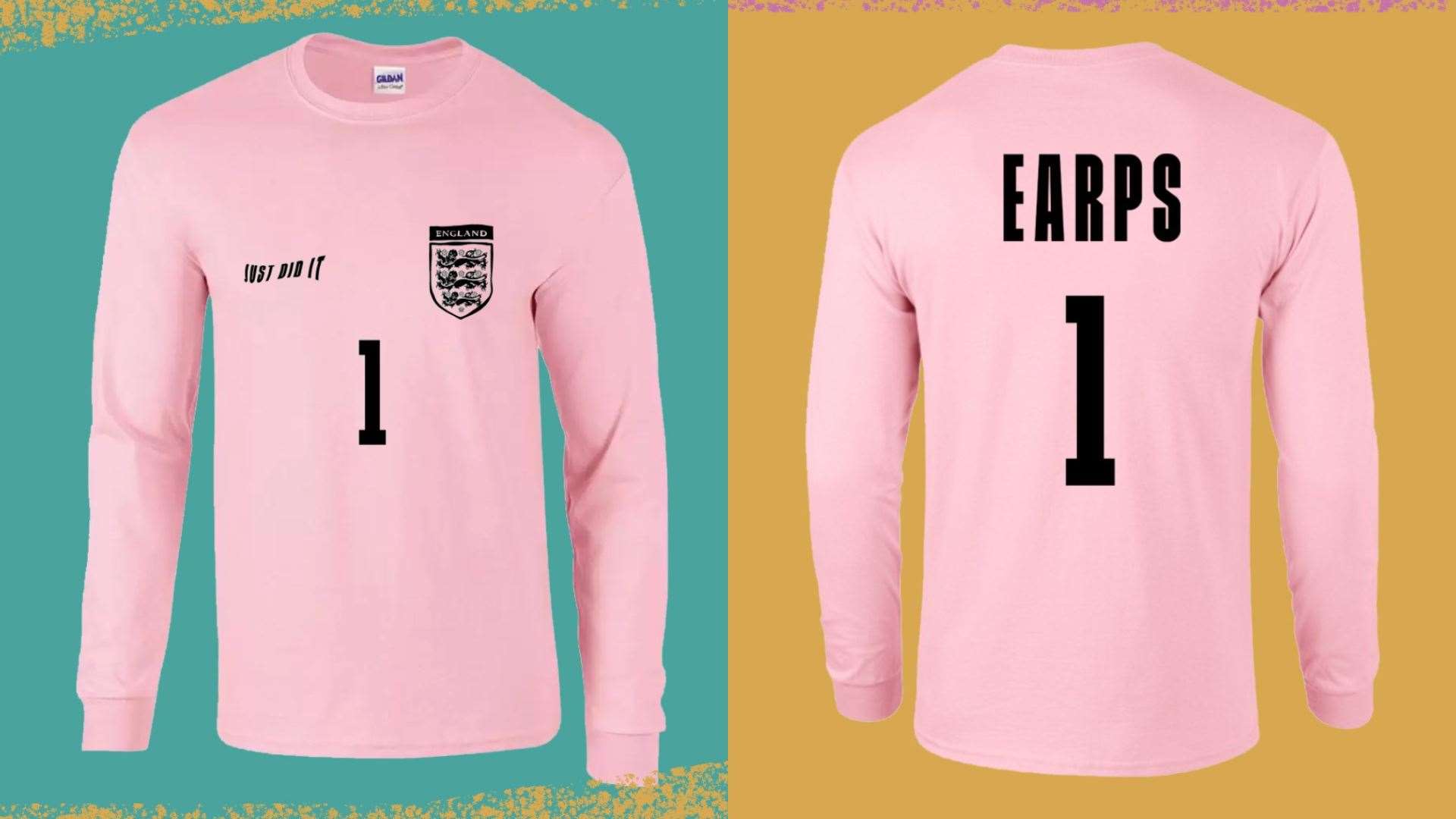 The front and back of Alcopop’s replica of Mary Earps shirt (Jack Clothier/ PA)