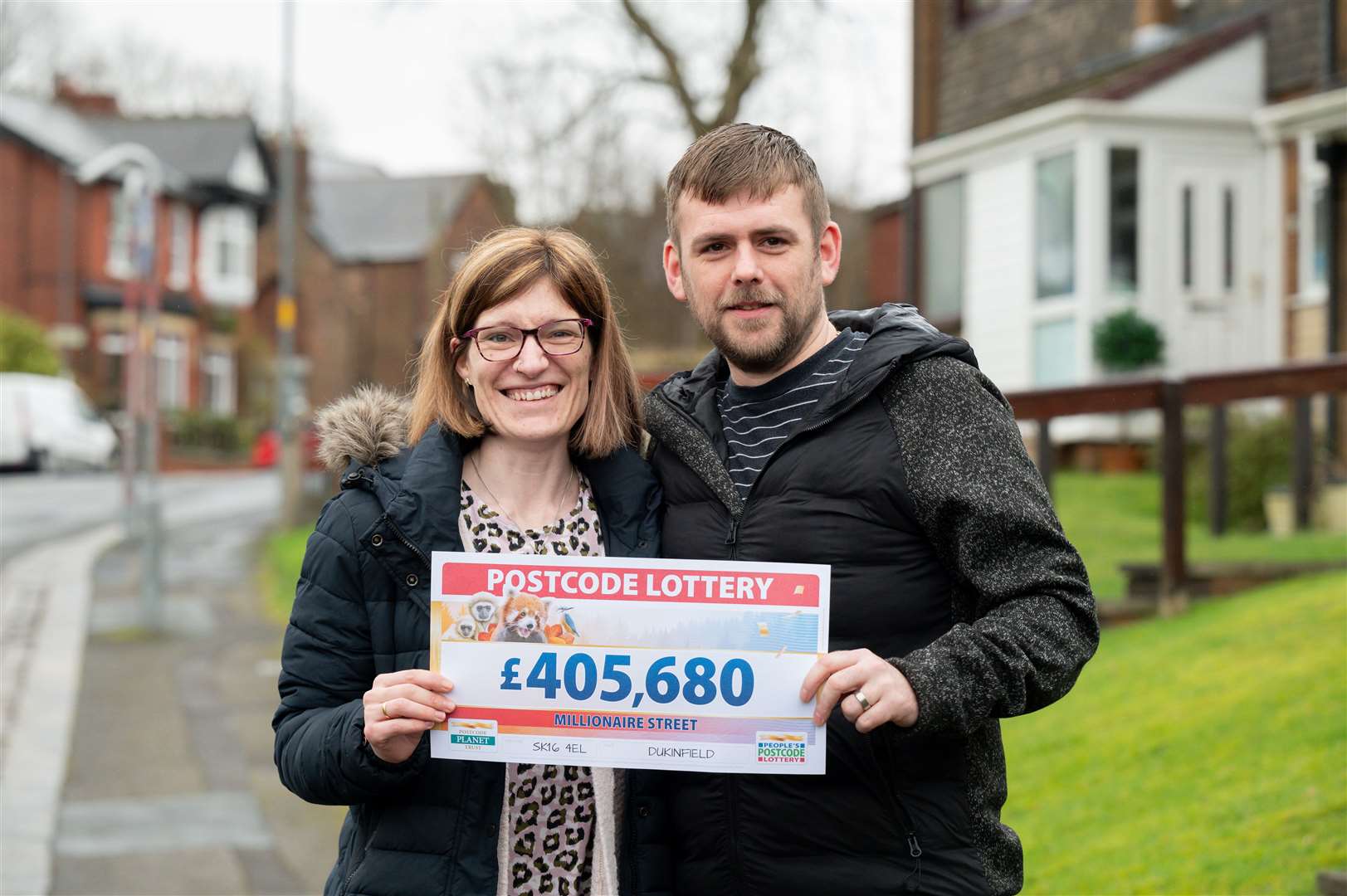 Ms Lee won the prize money six years after the death of her twin boys and now wants to give back in their memory (People’s Postcode Lottery/PA)
